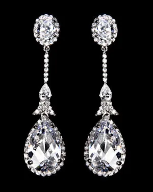 Bridal earrings - Alexandra by Stephanie Browne