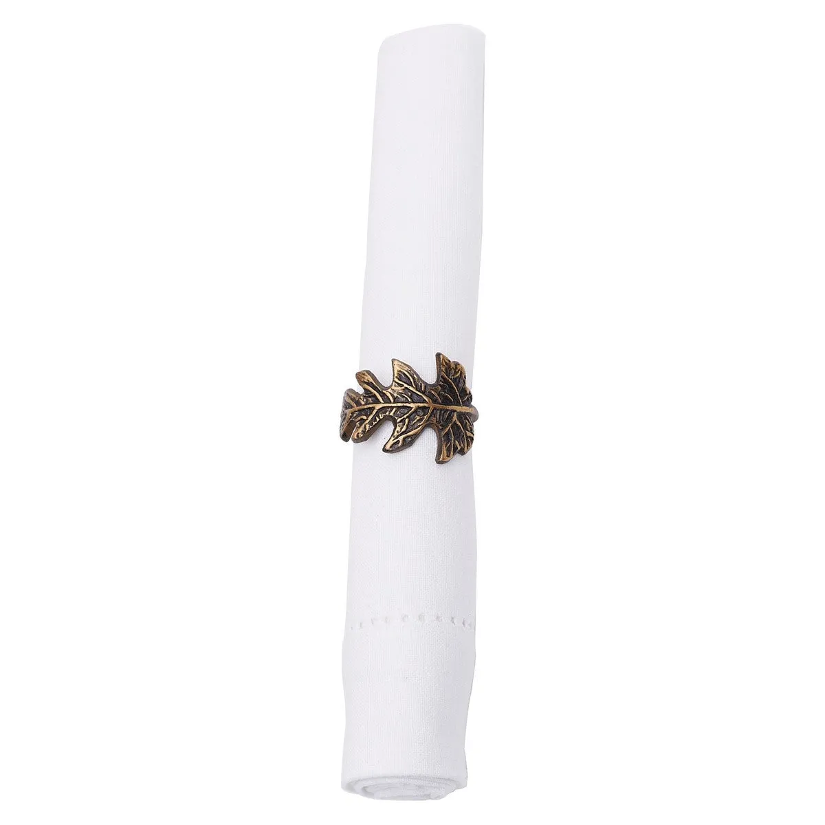 Bronze Oak Leaf Napkin Ring