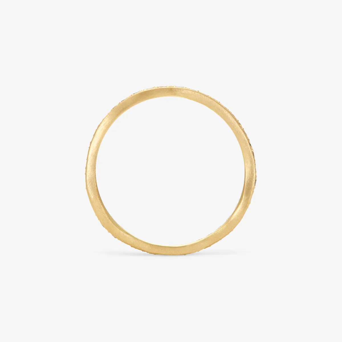 Brown Diamond Ripple Eternity Band | R10003BR