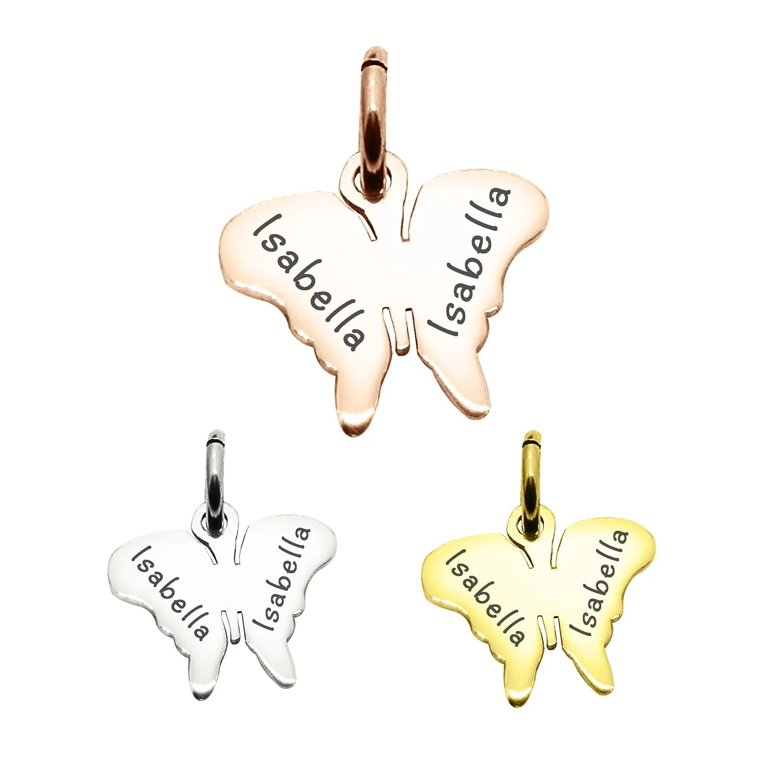 Butterfly Charm for Keyring