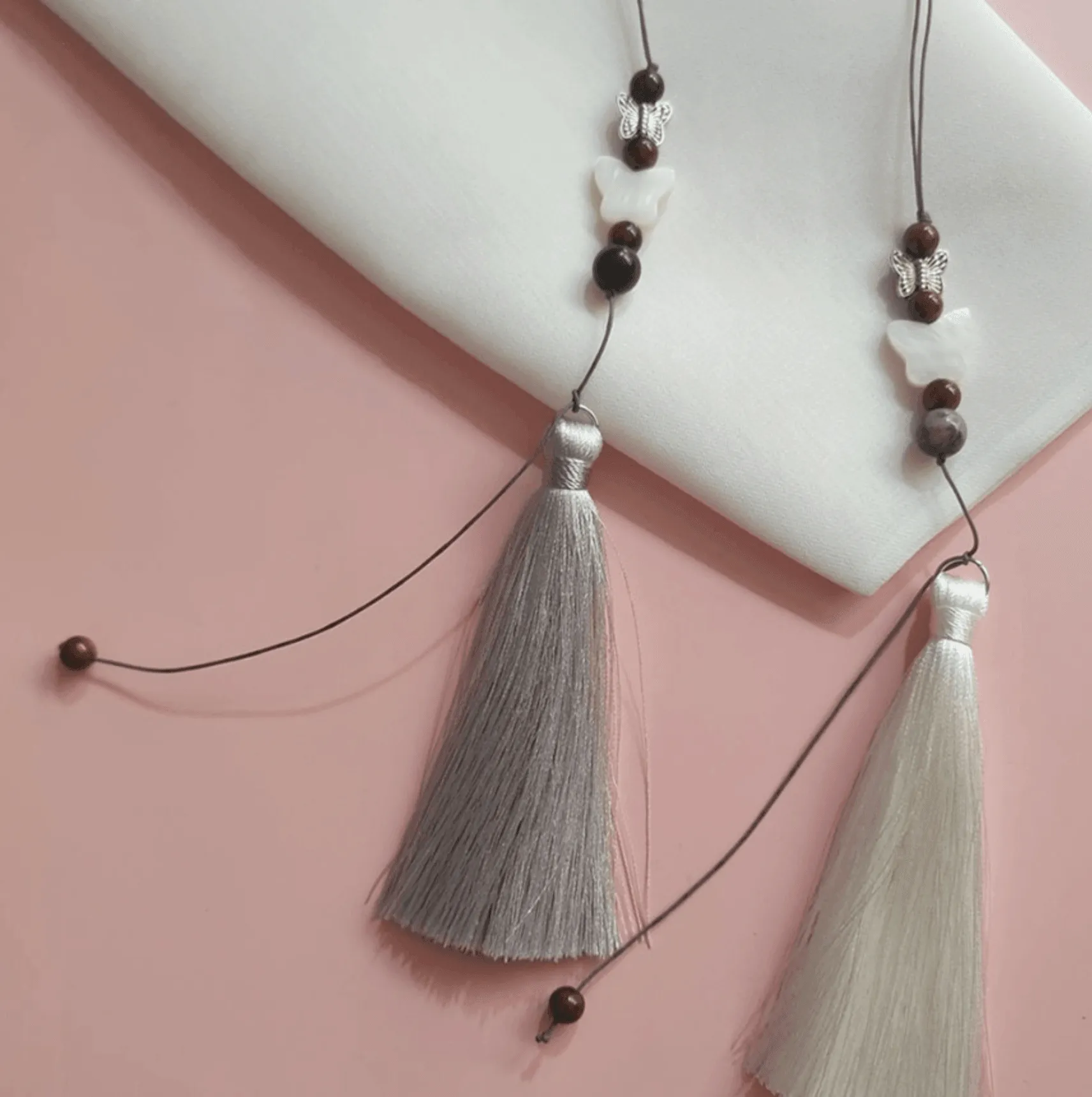 Butterfly Elegance Tassel Norigae