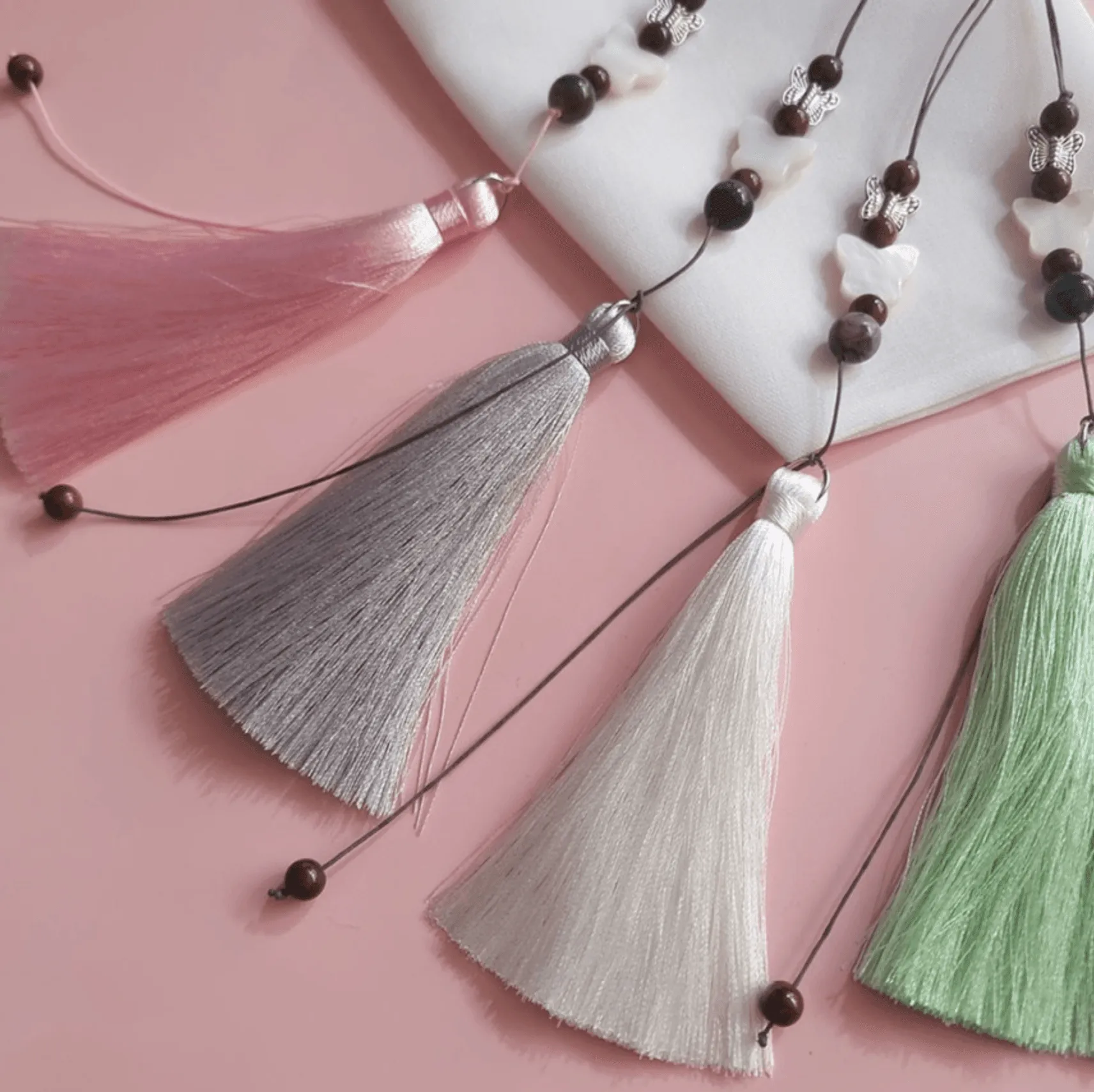 Butterfly Elegance Tassel Norigae