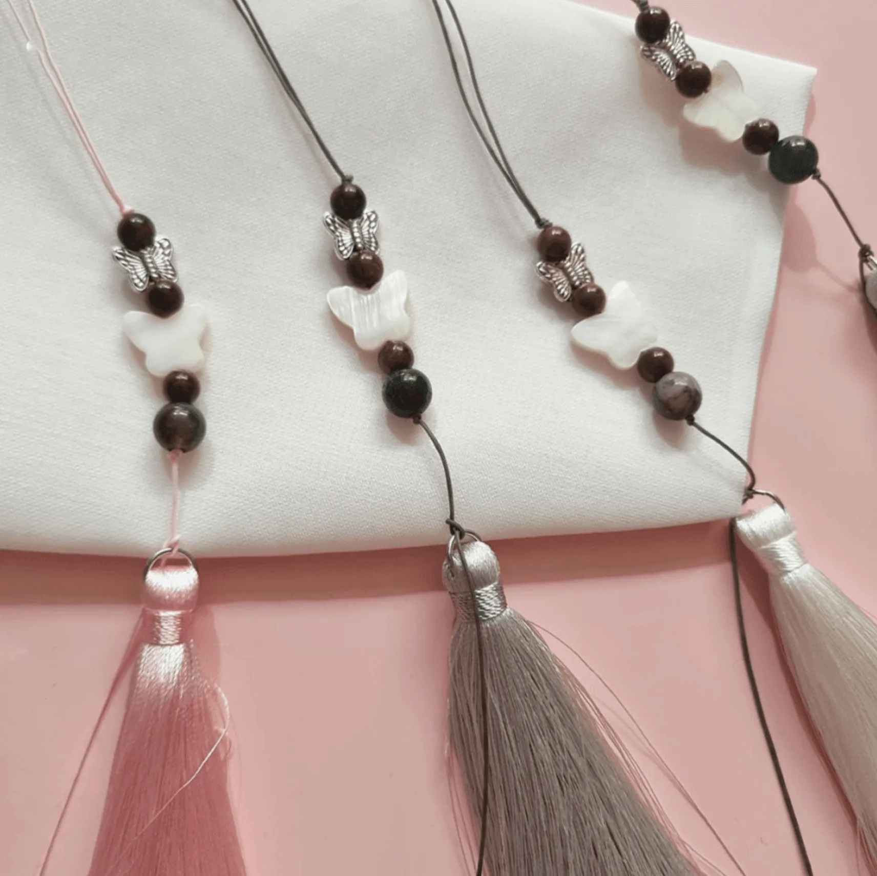 Butterfly Elegance Tassel Norigae