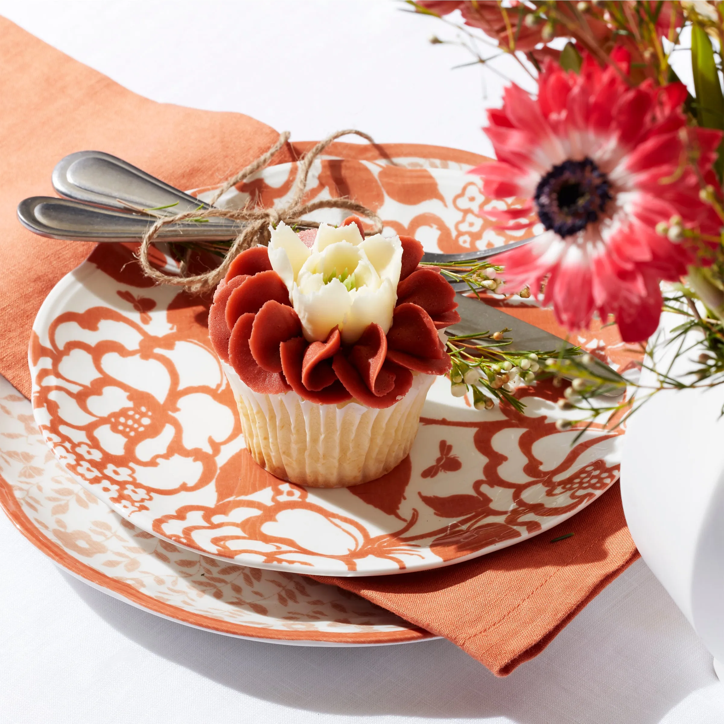 Butterfly Meadow Cottage 4-Piece Accent Plates