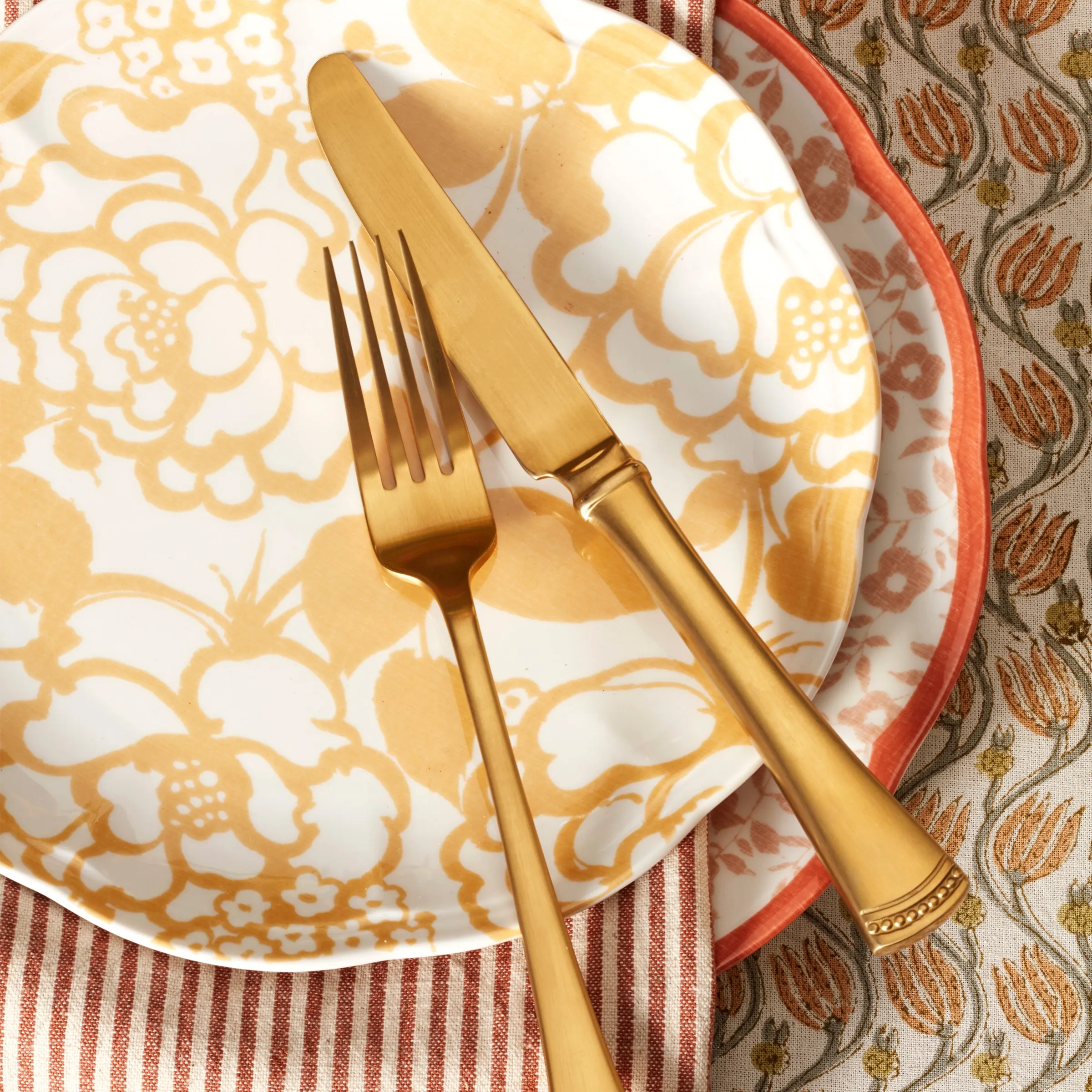 Butterfly Meadow Cottage 4-Piece Accent Plates