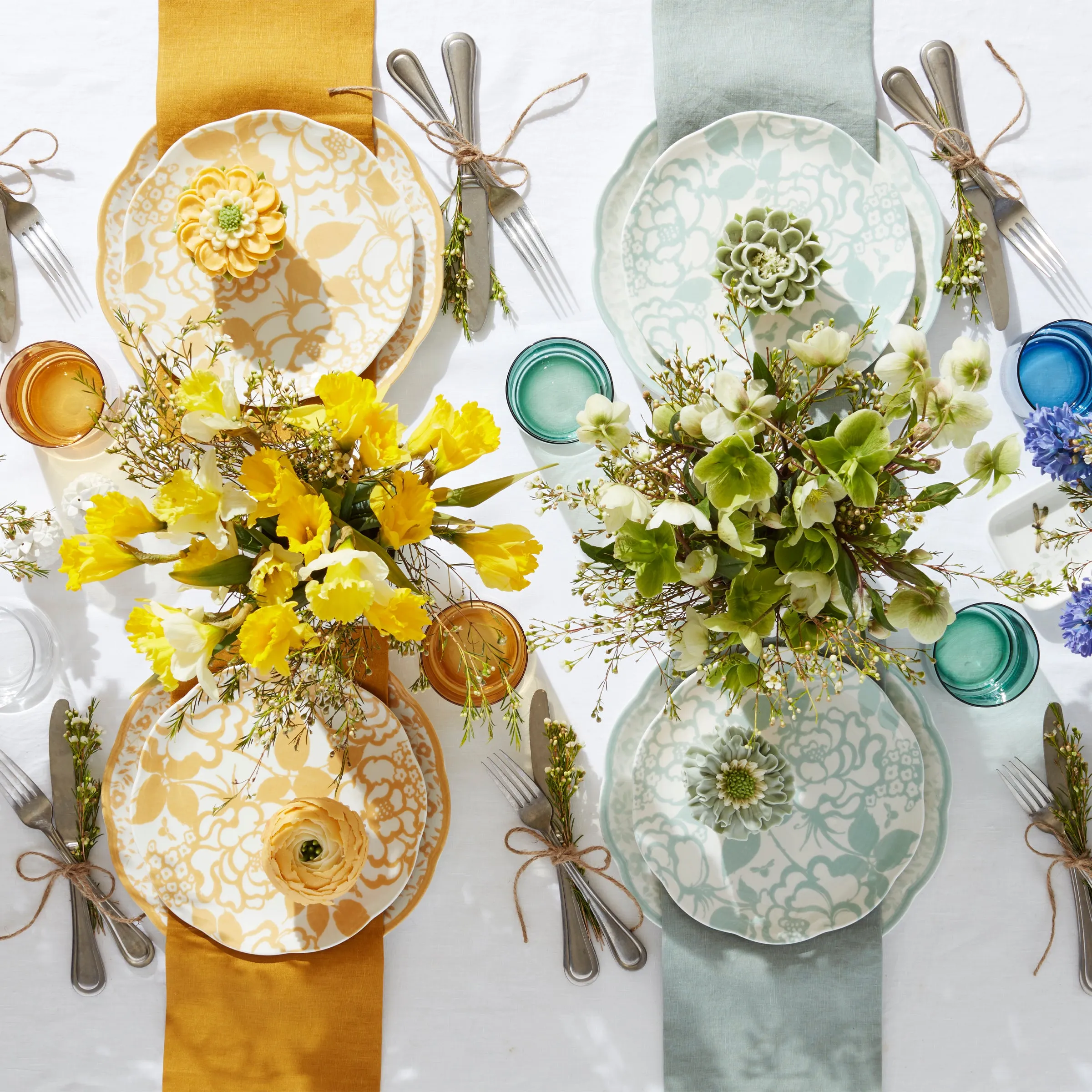 Butterfly Meadow Cottage 4-Piece Accent Plates