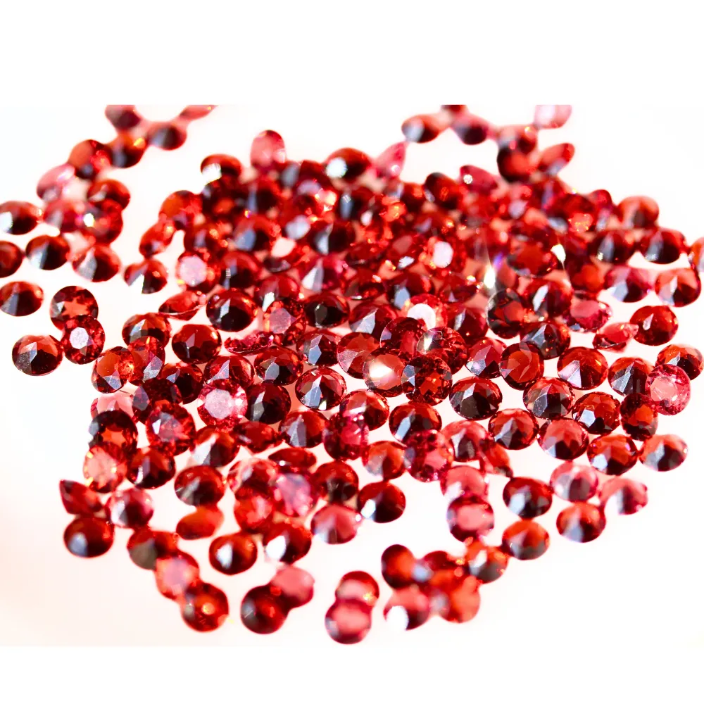 Calibrated Red Garnet | Round Brilliant Loose Garnet Gems Deal