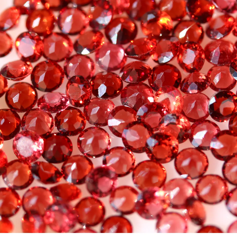 Calibrated Red Garnet | Round Brilliant Loose Garnet Gems Deal
