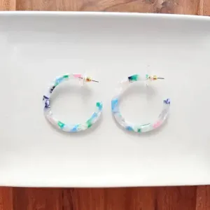 Camy Hoop Earrings- Spring Fling