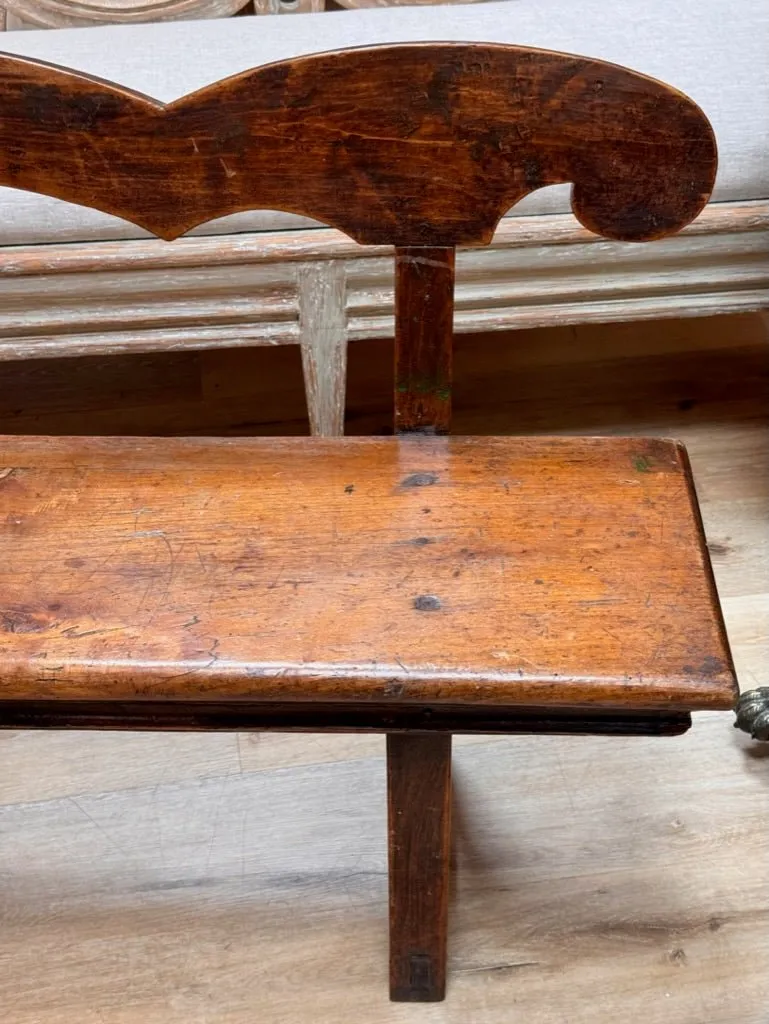 Charming 18th Century Italian bench