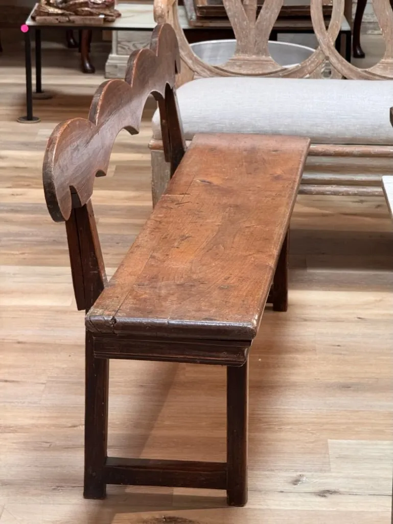 Charming 18th Century Italian bench