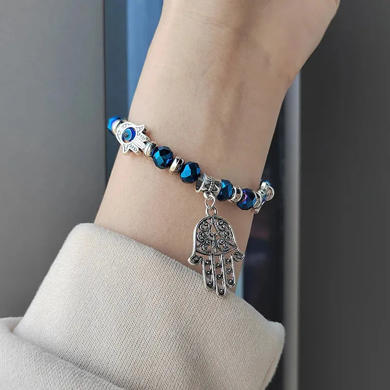 Charming Kawaii Peach Blossom Woven Bracelet 🌸✨