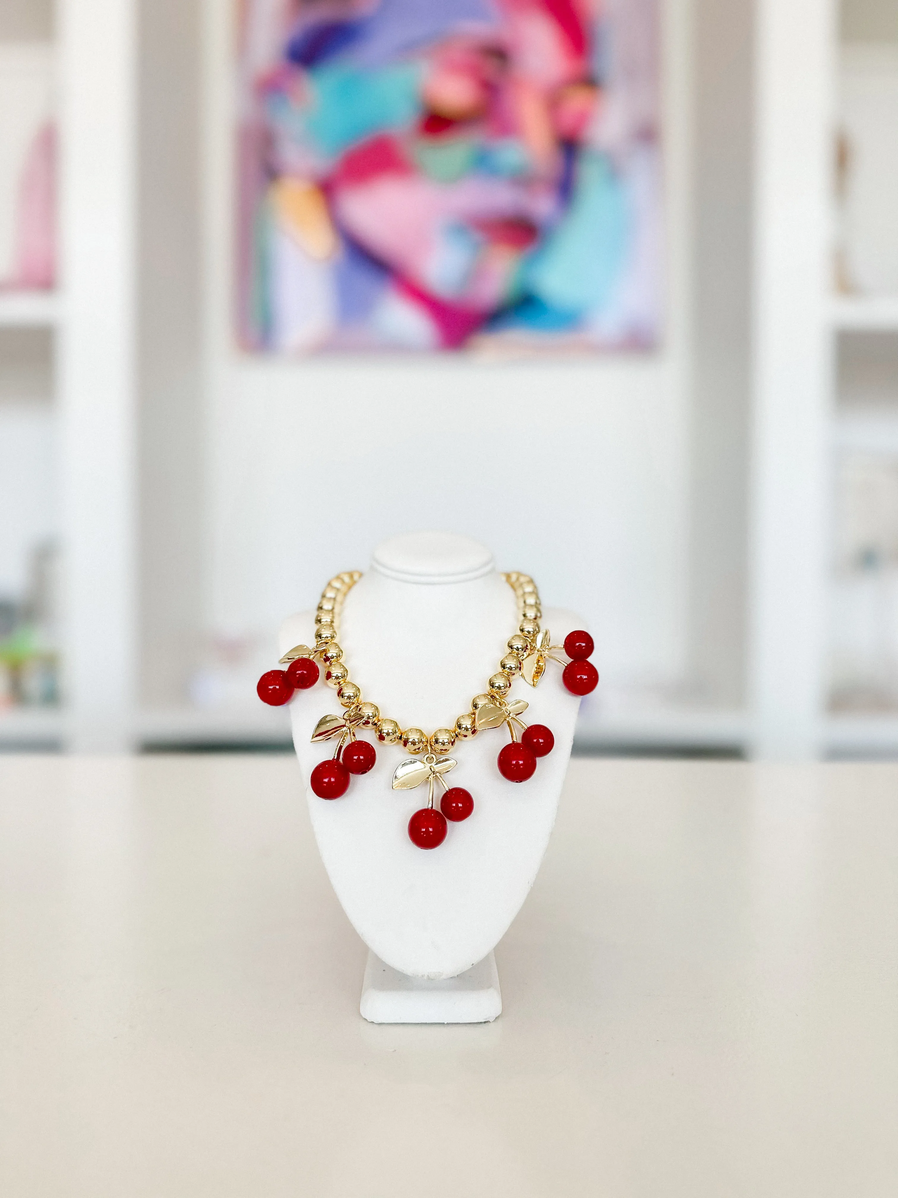 Cherry Pop Necklace