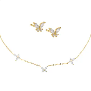 Crystal Butterfly Combo Set