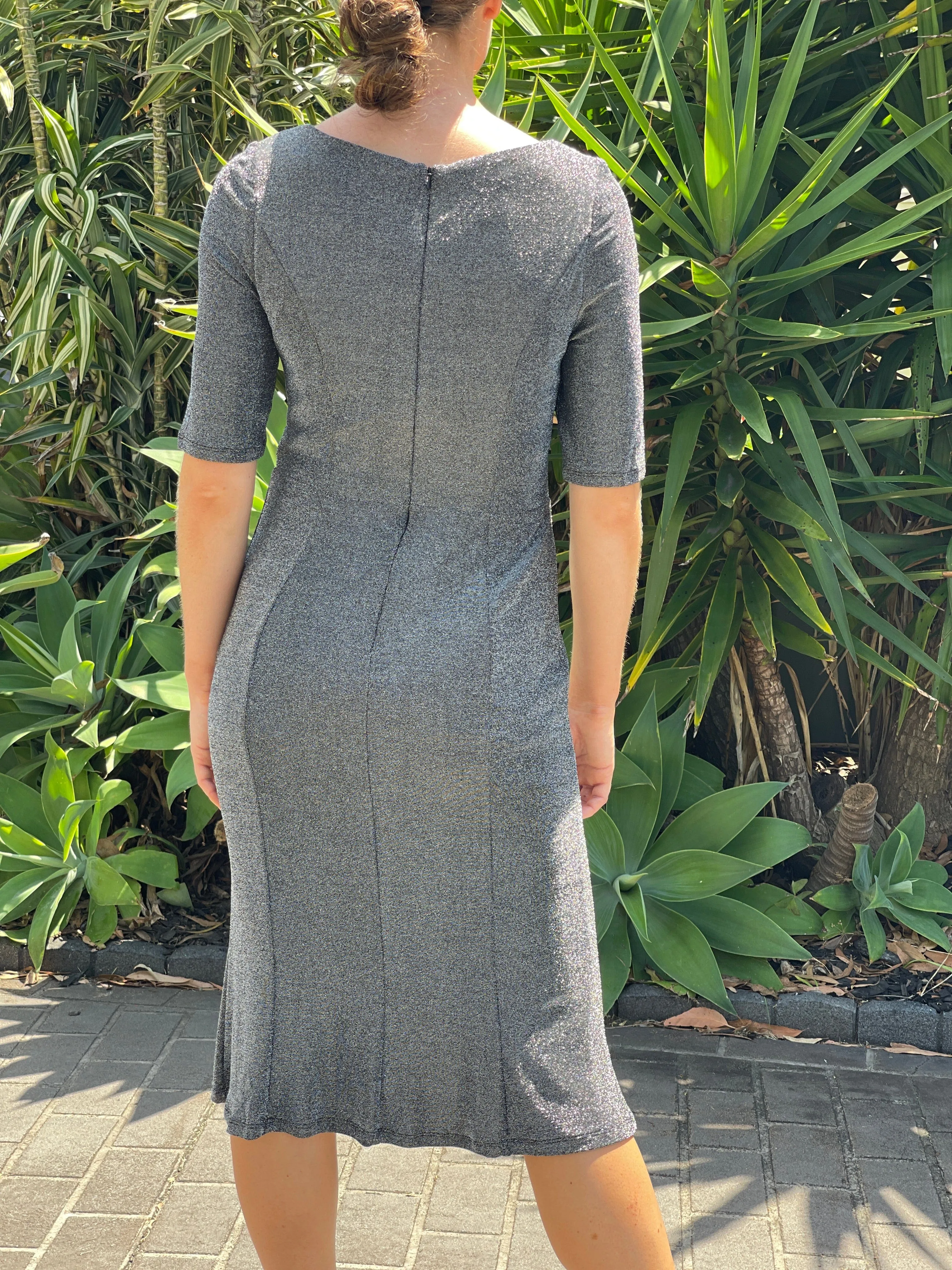 Cubana Charcoal Event Dress