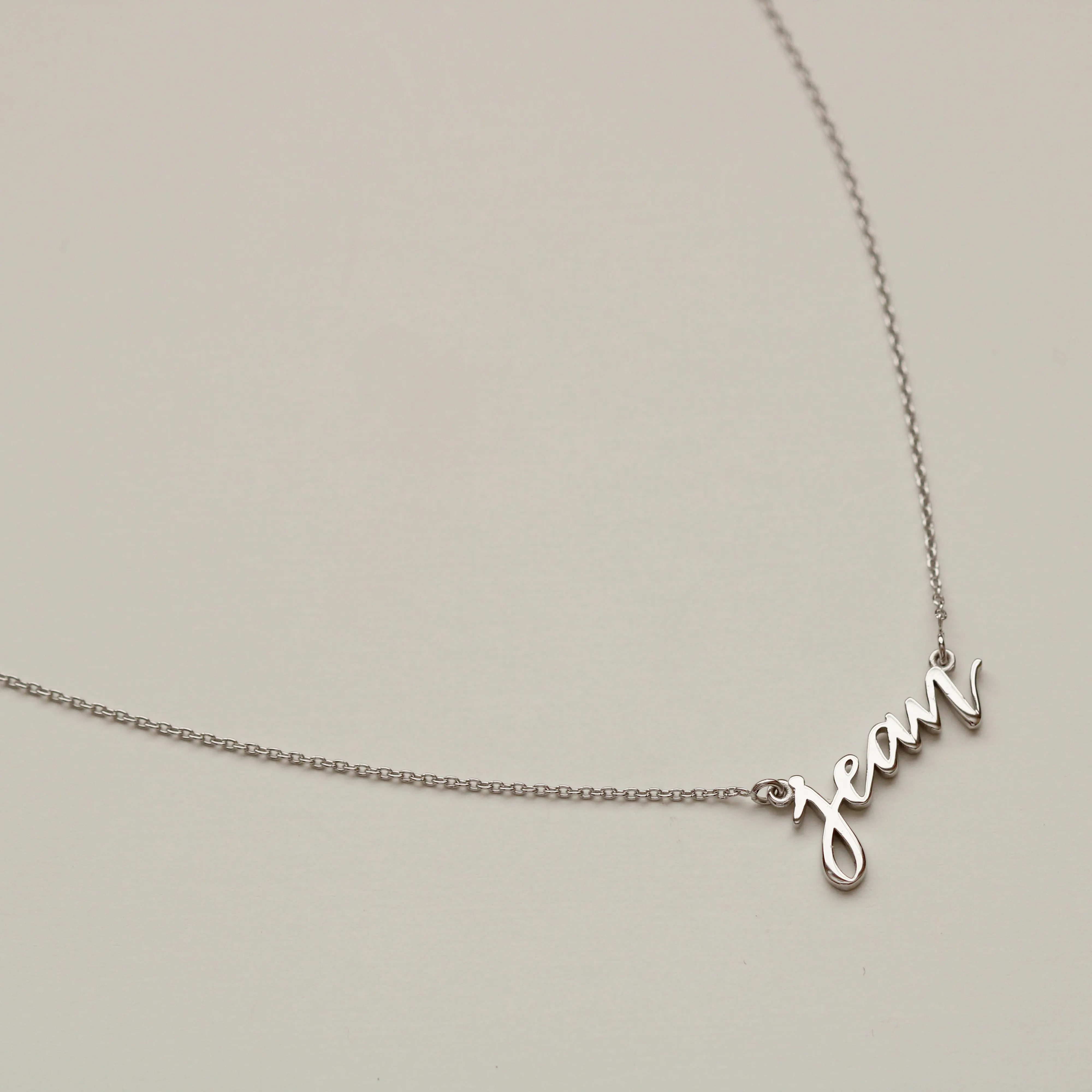Custom Mini Love Letter Name Necklace