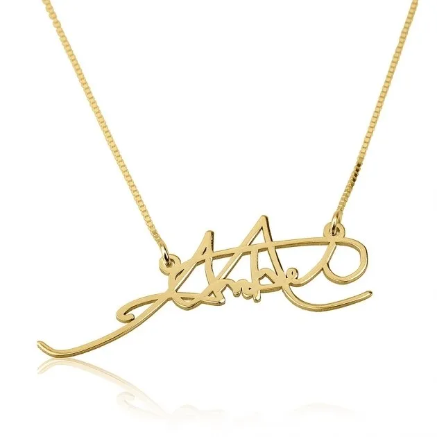 Custom Signature Necklace
