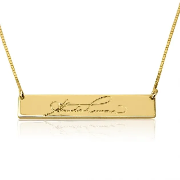 Custom Signature Necklace