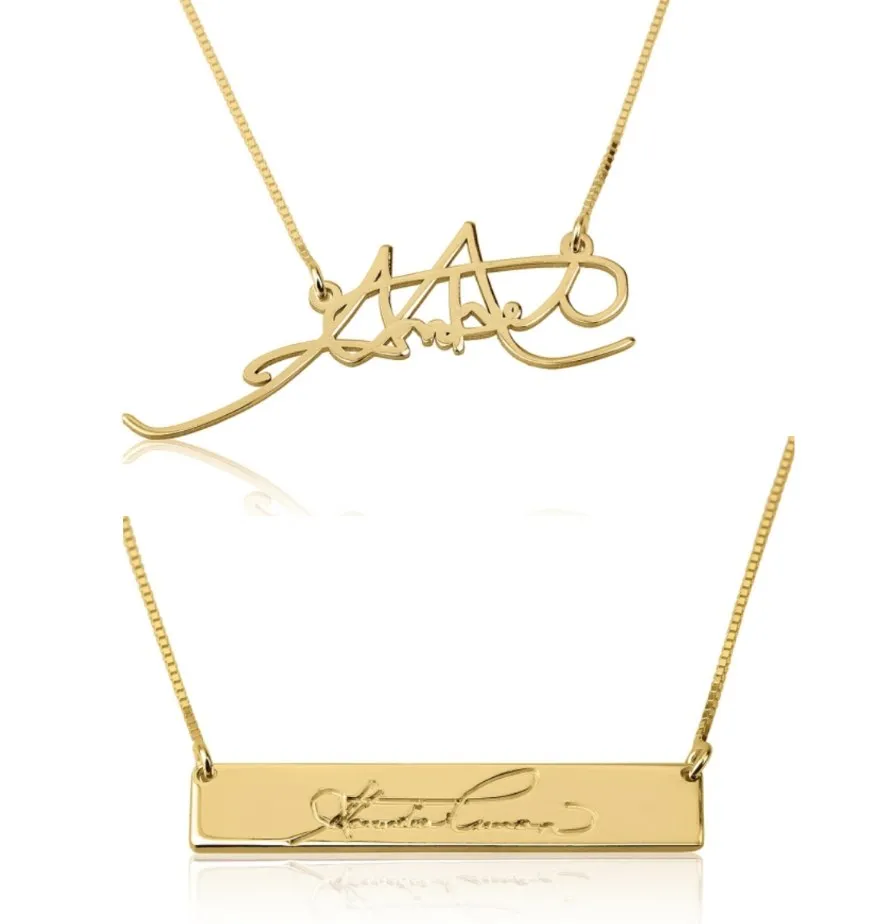 Custom Signature Necklace