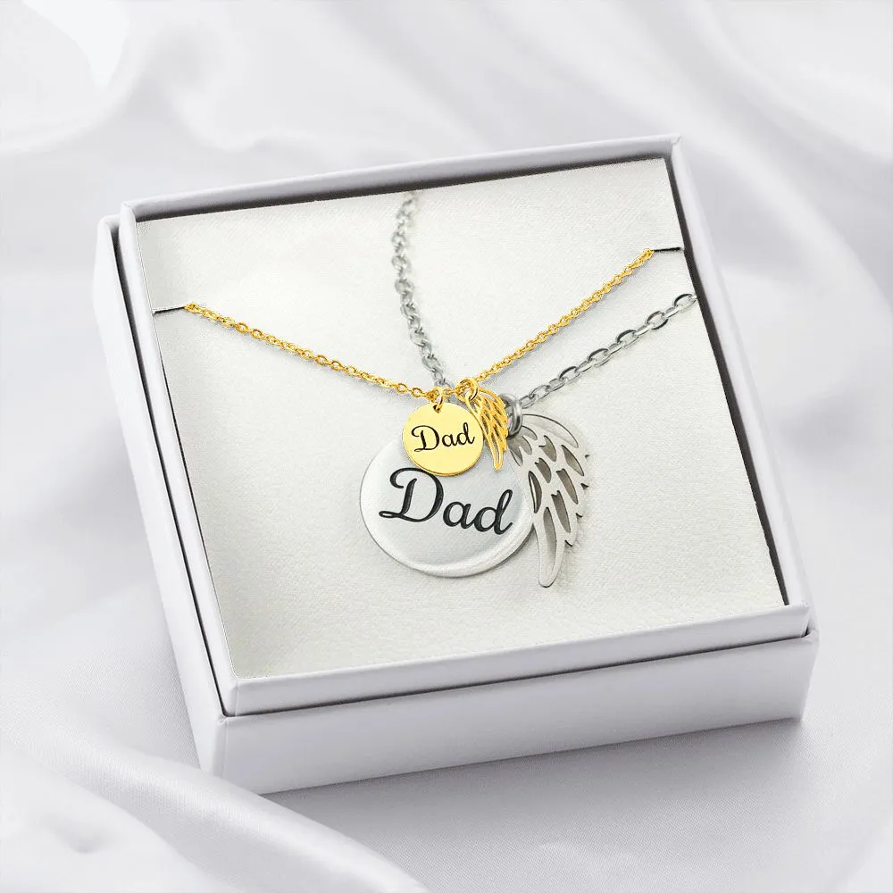Dad Wing Necklace