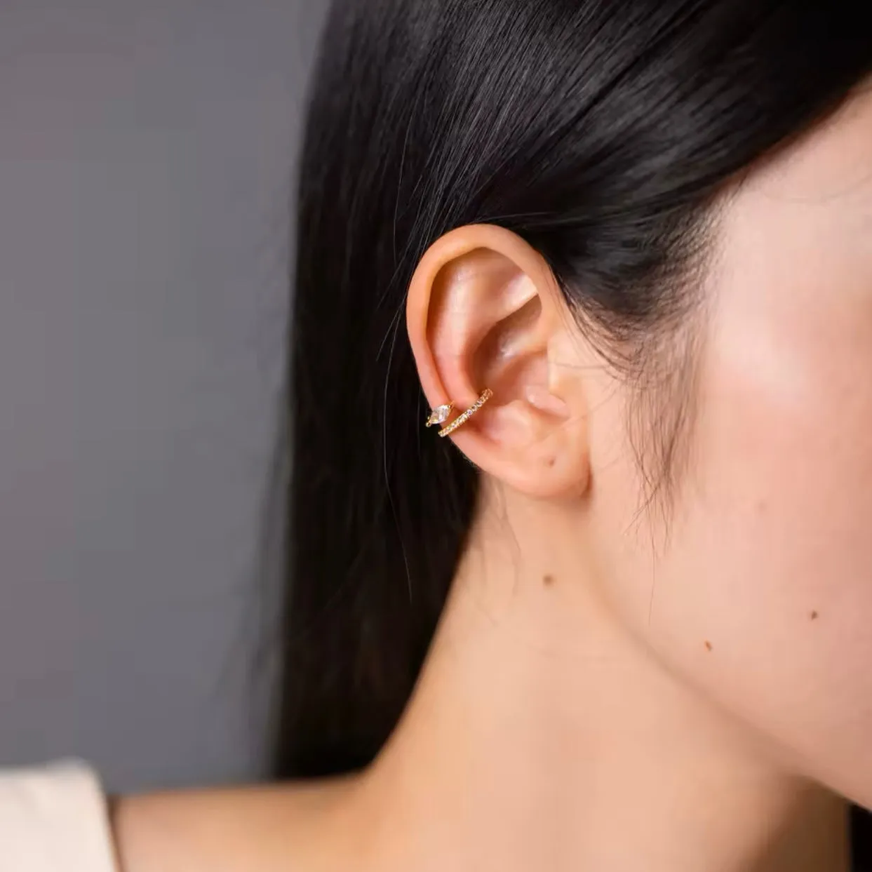 Dainty Cz Ear Cuff