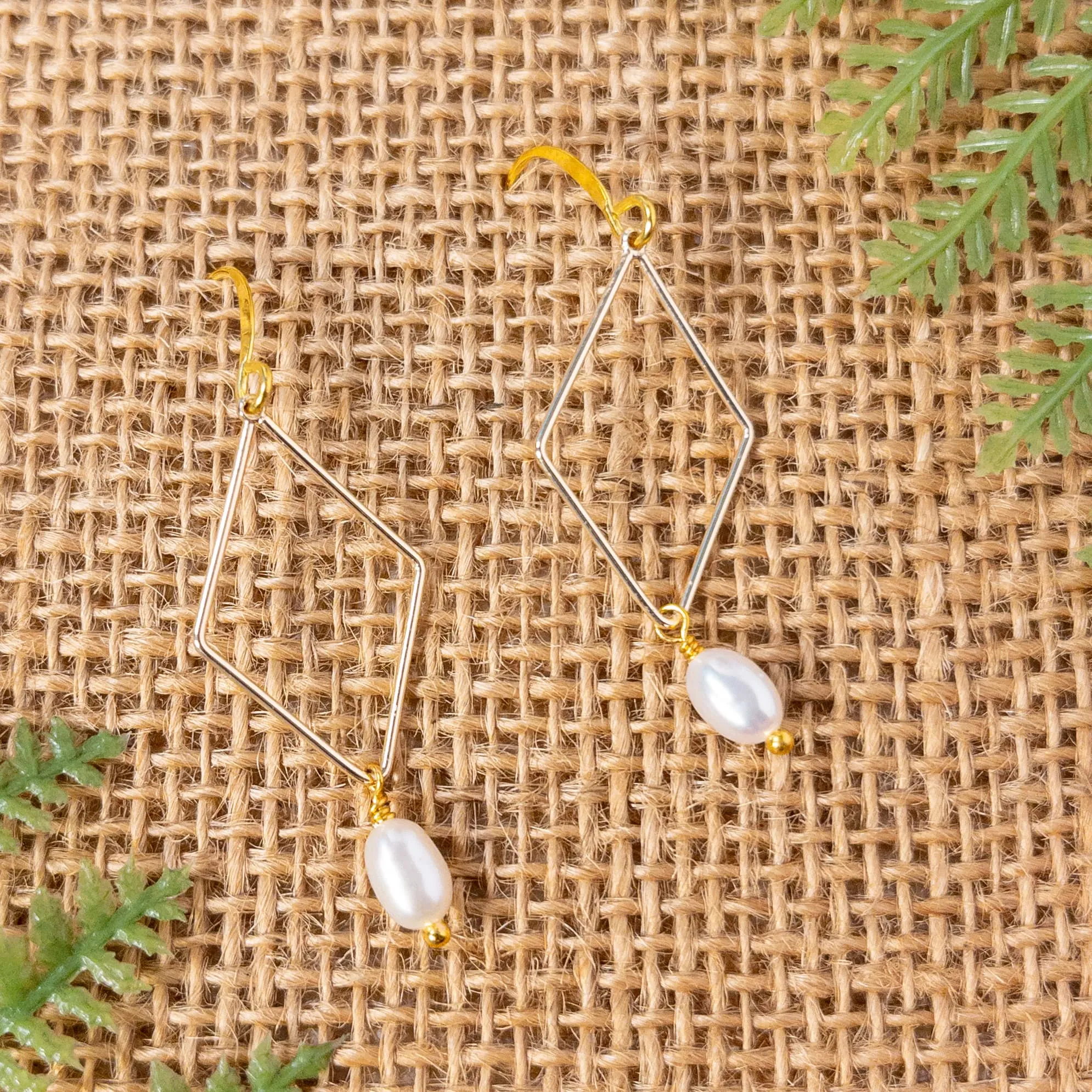 Dainty Pearl Earrings