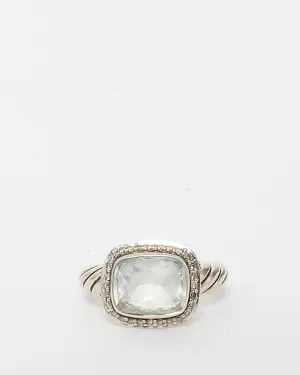 David Yurman Diamond & Stone Noblesse Cocktail Ring - 5
