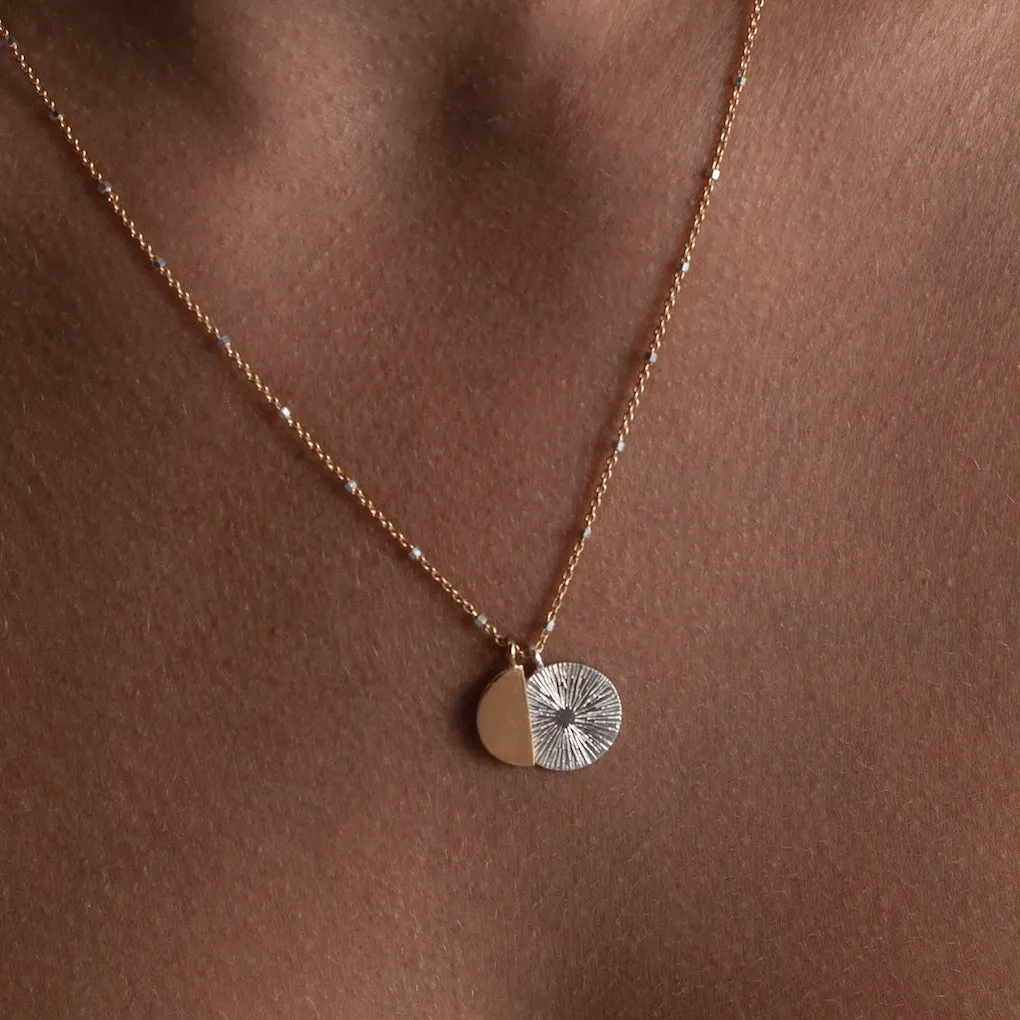 Demi Solstice Necklace / gold