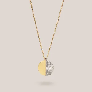 Demi Solstice Necklace / gold