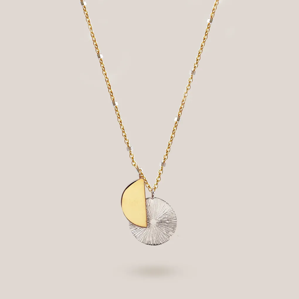 Demi Solstice Necklace / gold