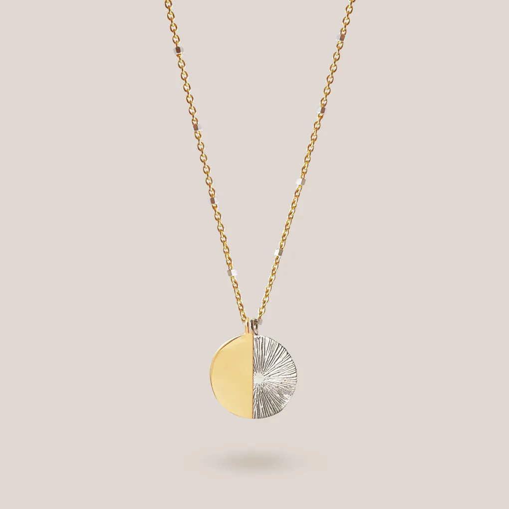 Demi Solstice Necklace / gold