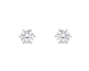 Diamond Cleo Studs (Ready to Ship)