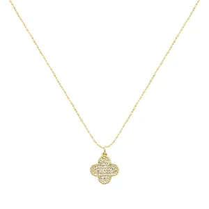 Diamond Clover Necklace