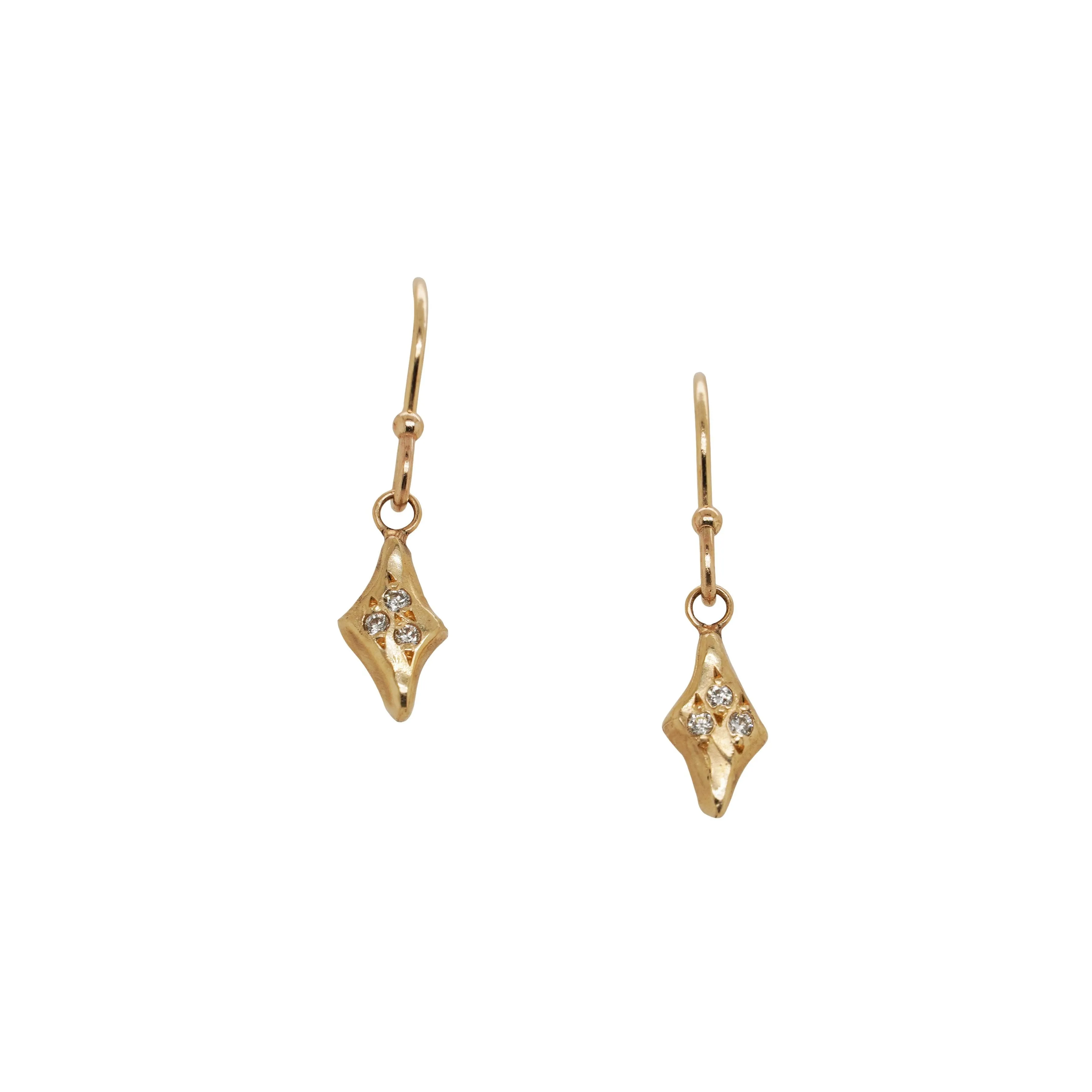 Diamond Shaped Ear Drops
