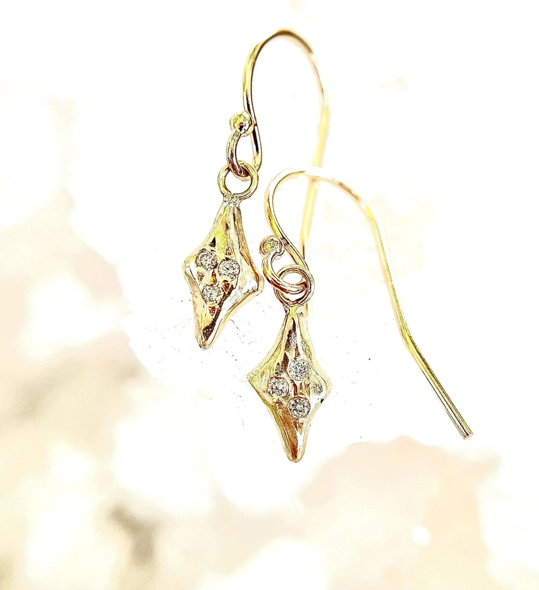Diamond Shaped Ear Drops