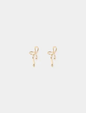 Dianna Dainty Bow Earrings