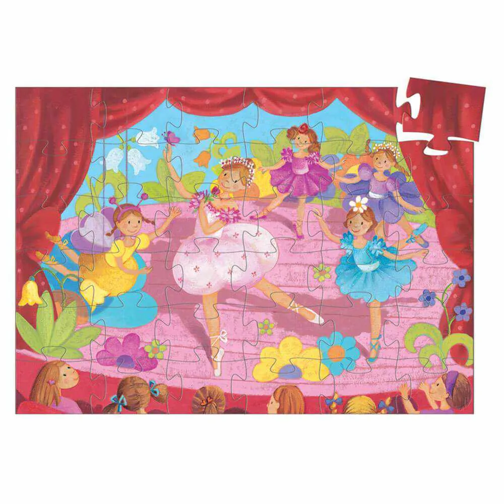 Djeco Ballerina Silhouette Puzzle