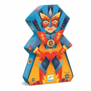Djeco Lazer Boy Silhouette Puzzle