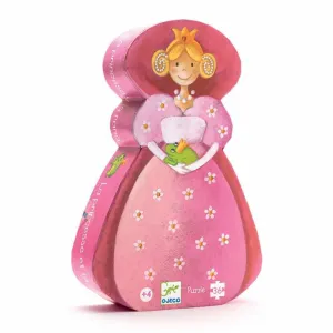 Djeco Princess & Frog Silhouette Puzzle