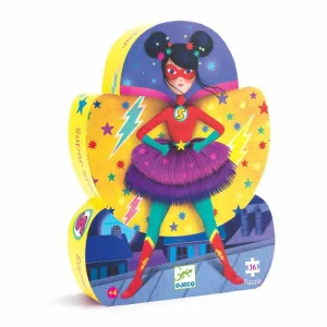 Djeco Super Star Silhouette Puzzle