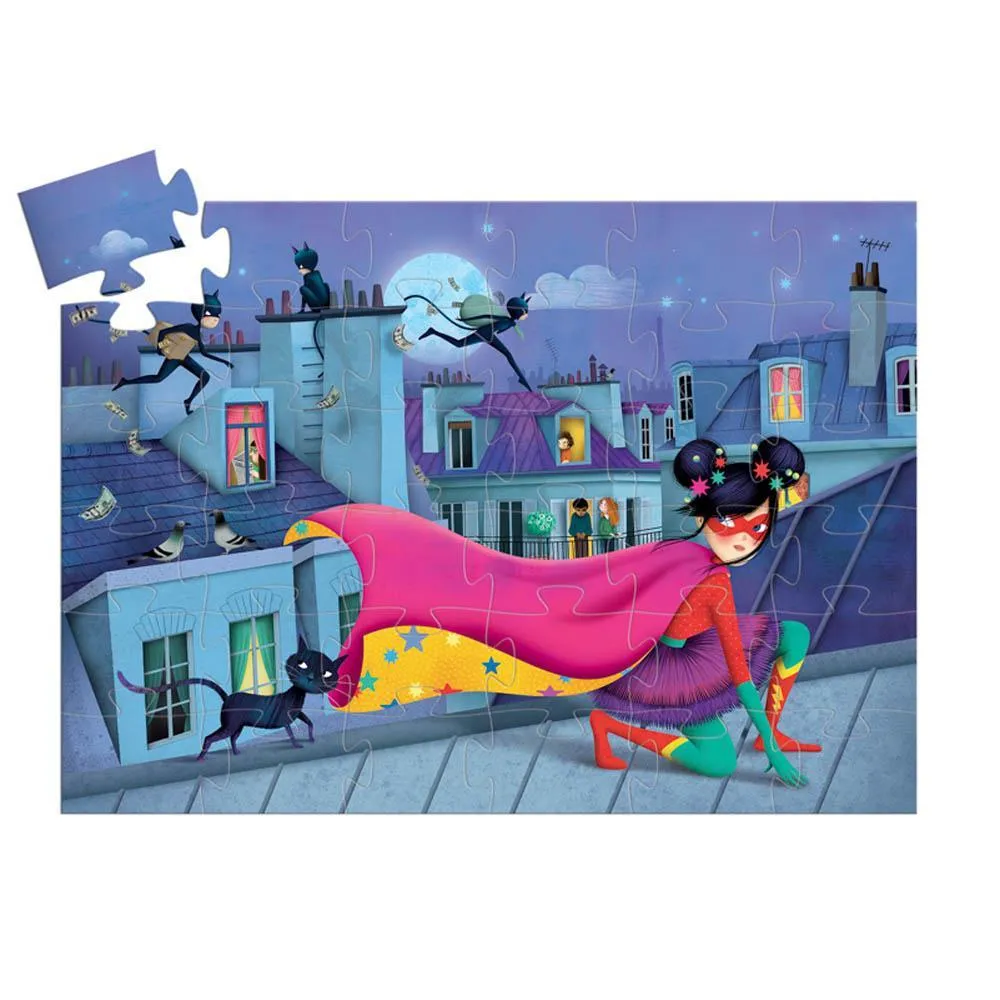 Djeco Super Star Silhouette Puzzle