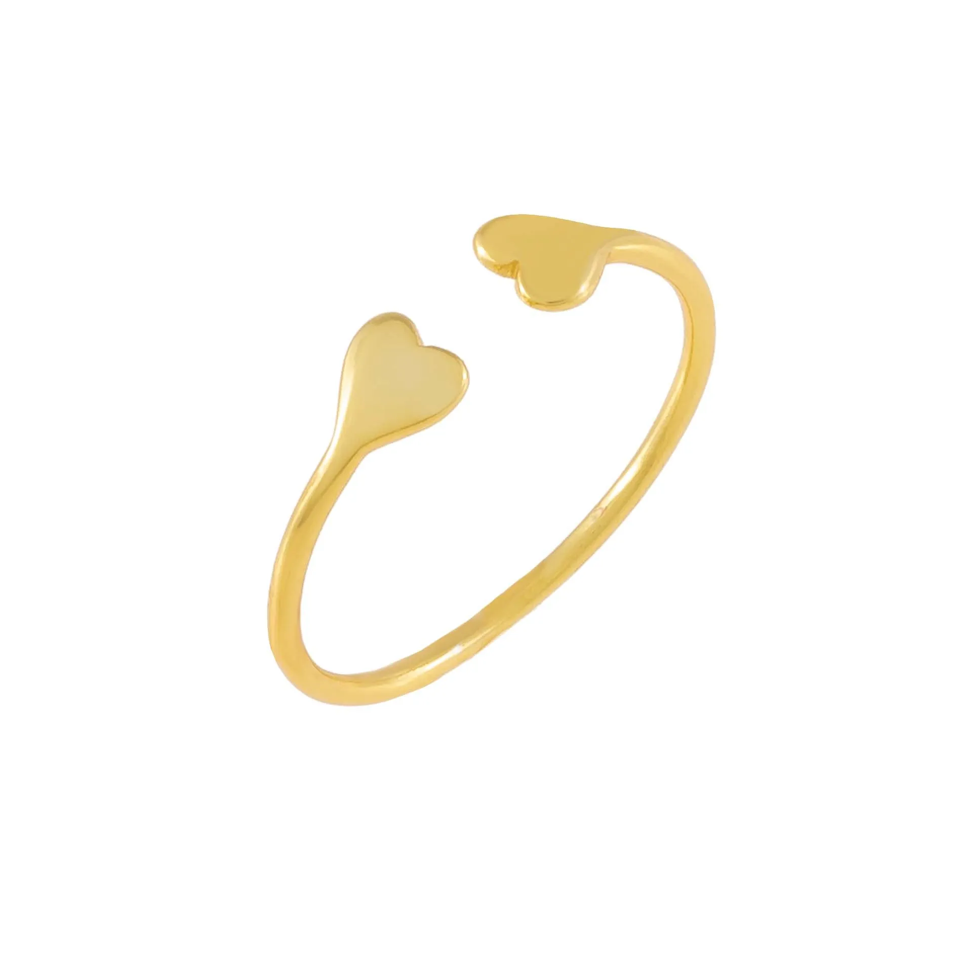 Double Heart Ring