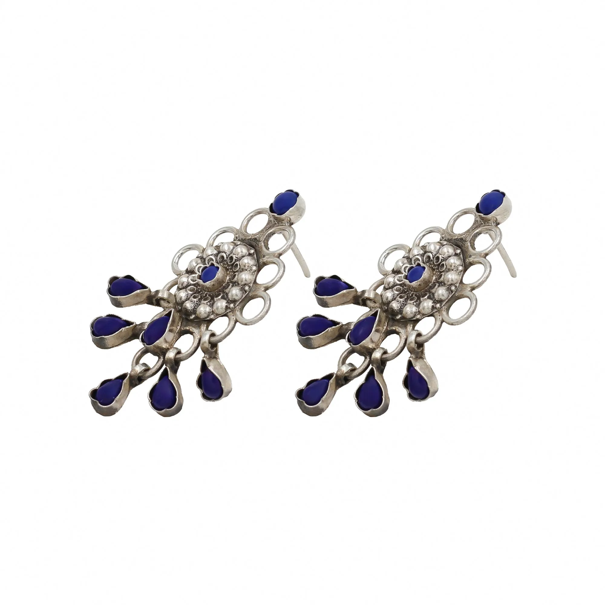 Elegance in Silver: Handmade Earrings by Sangeeta Boochra
