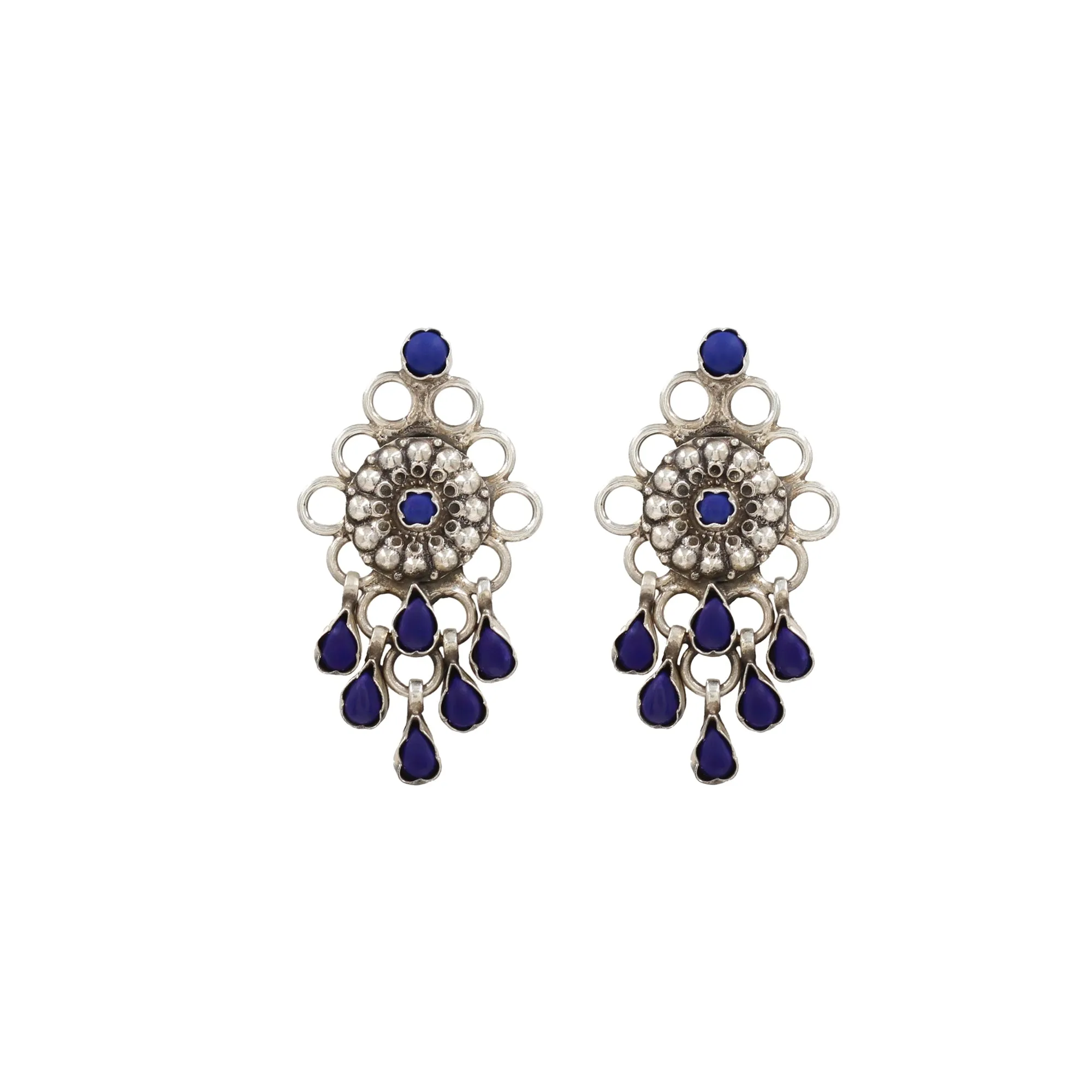 Elegance in Silver: Handmade Earrings by Sangeeta Boochra