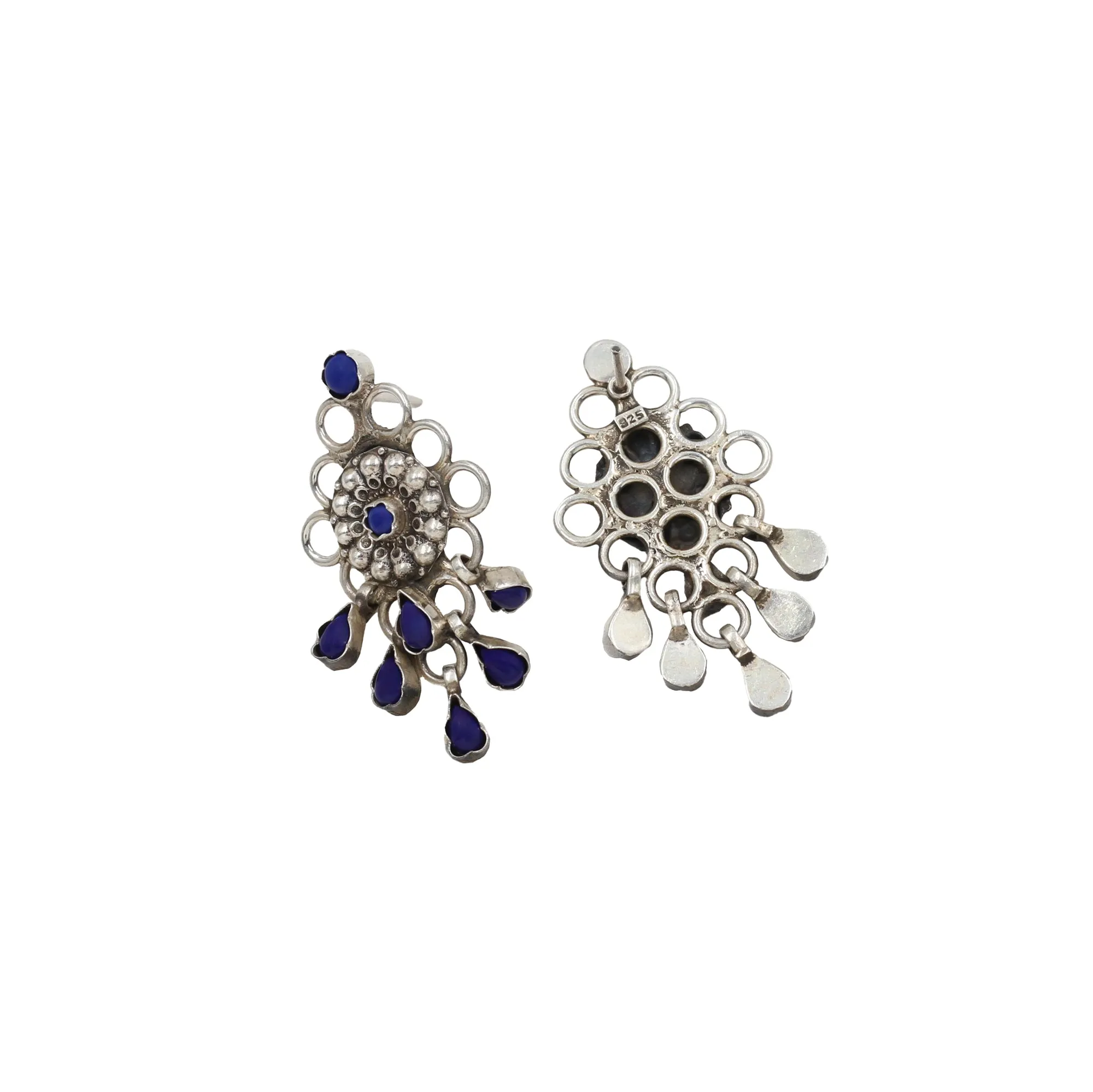 Elegance in Silver: Handmade Earrings by Sangeeta Boochra