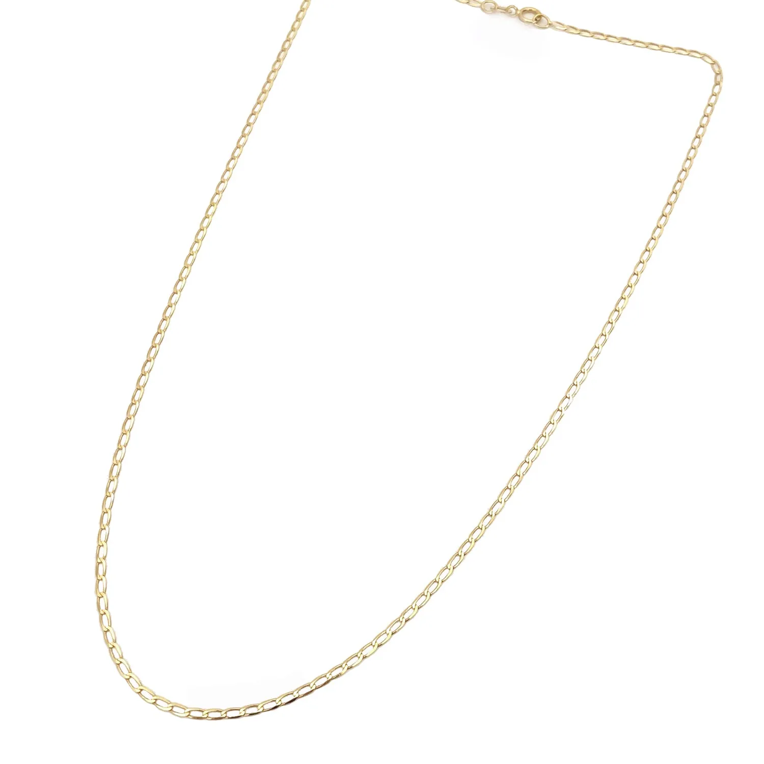 Elongated Curb Chain