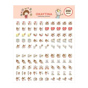 Embossing Sticker Ver.3 - Okaytina