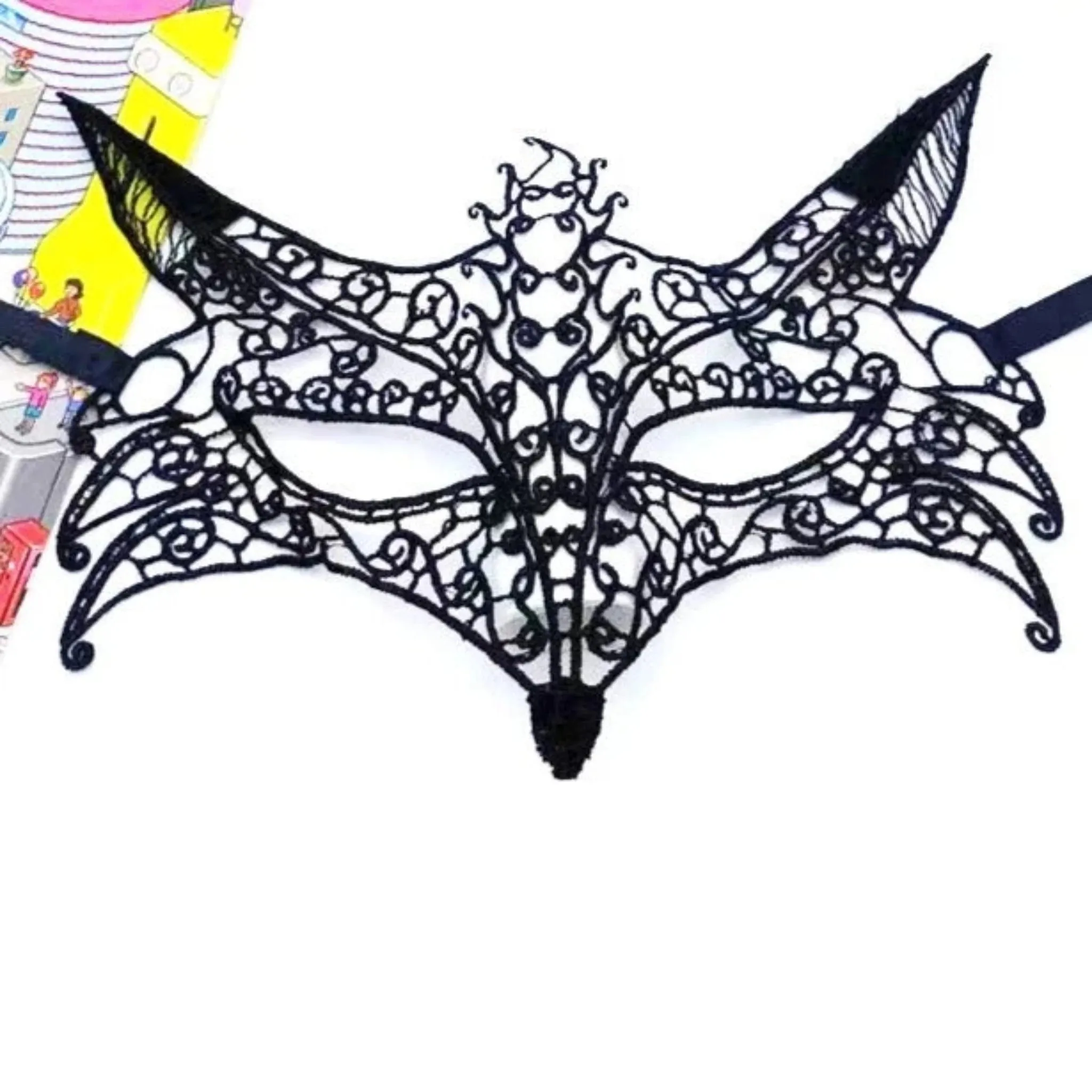 Embroidered Masquerade Mask