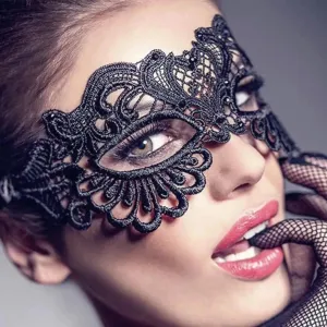 Embroidered Masquerade Mask