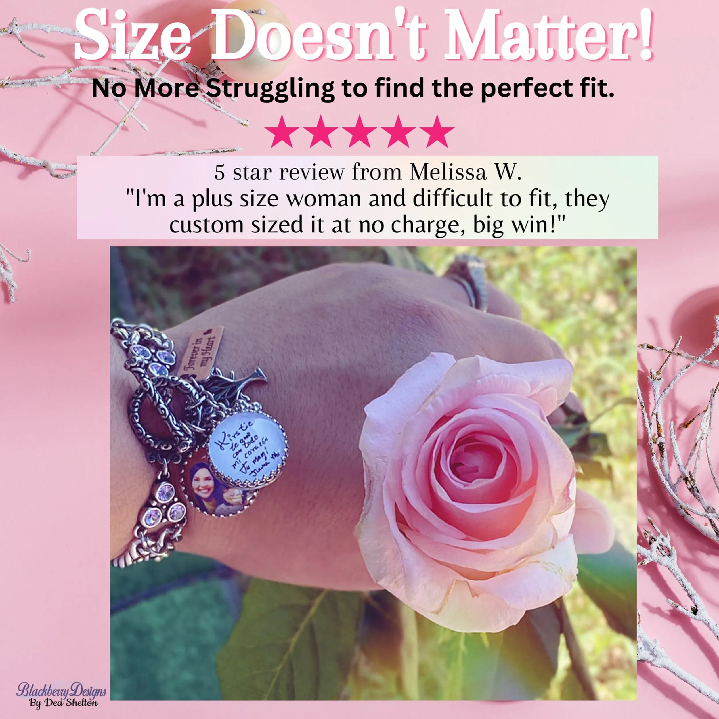 Engraved Sunflower Bracelet with Personalized Initial